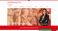 Desktop Screenshot of masterkamasutra.com